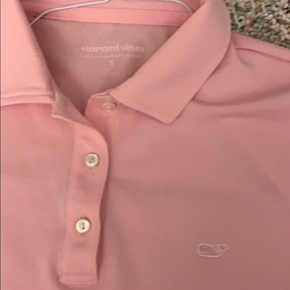 short sleeve vineyard vines collared shirt - Picture 3 of 3